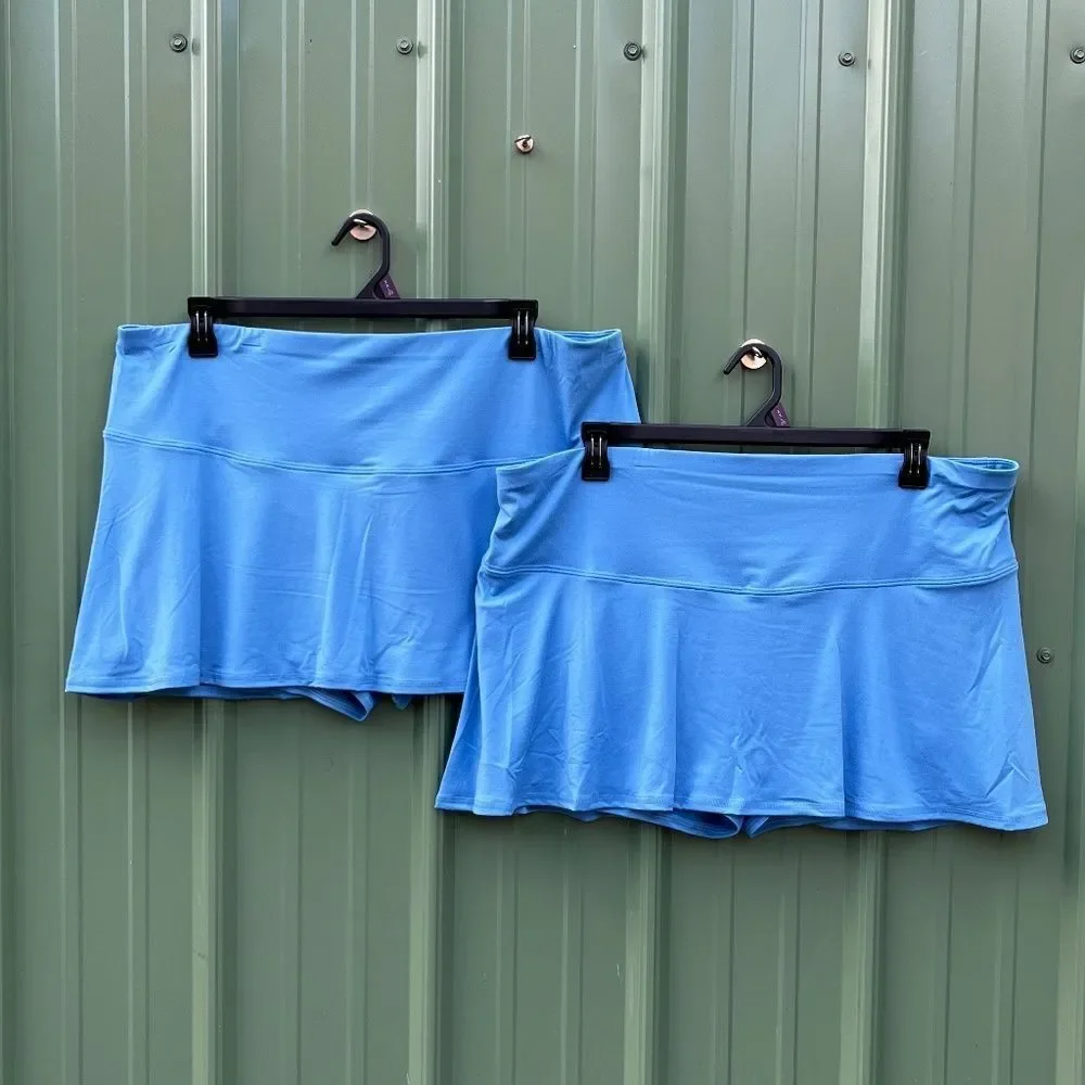 Women’s Ultra Soft & Stretchy Active Maternity Skort  2-Pack Size XXL